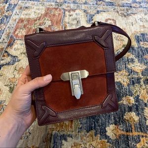 Tory Burch Burgundy Crossbody/Shoulder Bag